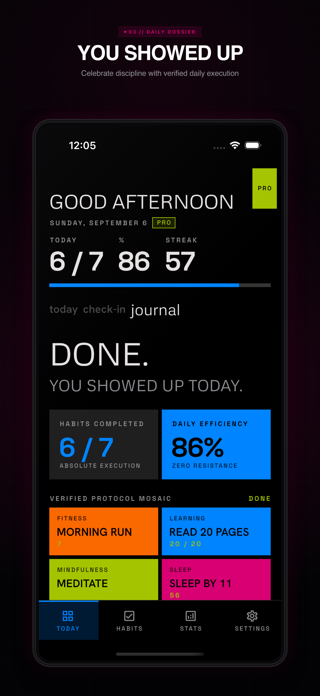 Metro Habit Tracker screenshot 3
